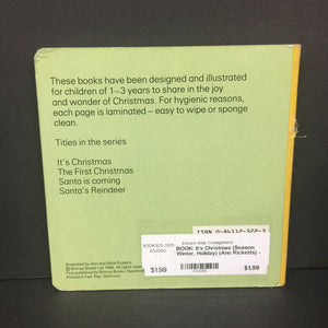 It's Christmas (Season: Winter, Holiday) (Ann Ricketts) -board