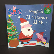 Load image into Gallery viewer, Peppa&#39;s Christmas Wish (Peppa Pig) (Season: Winter, Holiday) -character paperback
