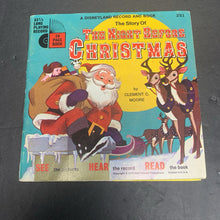Load image into Gallery viewer, The Story of the Night Before Christmas w/ Record (Clement C. Moore) (Disneyland) (Season: Winter, Holiday) -character paperback
