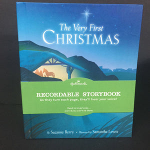 The Very First Christmas Recordable Storybook (Suzanne Berry) (Hallmark) (Season: Winter, Holiday) -sound board