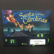 Load image into Gallery viewer, Santa Is Coming to the Carolinas (Steve Smallman) (Season: Winter, Holiday) -hardcover
