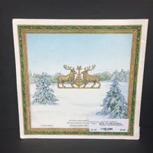 Load image into Gallery viewer, The Wild Christmas Reindeer (Jan Brett) (Season: Winter, Holiday: Christmas) -paperback
