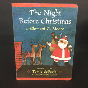 The Night Before Christmas (Clement Clarke Moore) (Season: Winter, Holiday: Christmas) -board