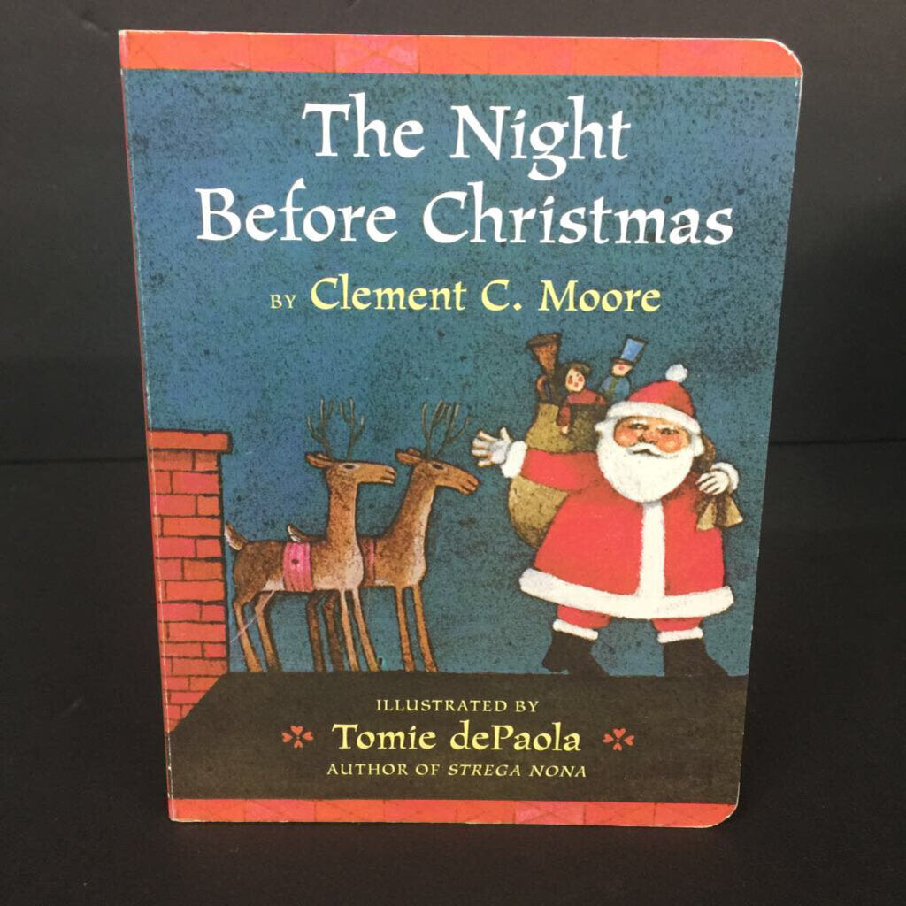 The Night Before Christmas (Clement Clarke Moore) (Season: Winter, Holiday: Christmas) -board