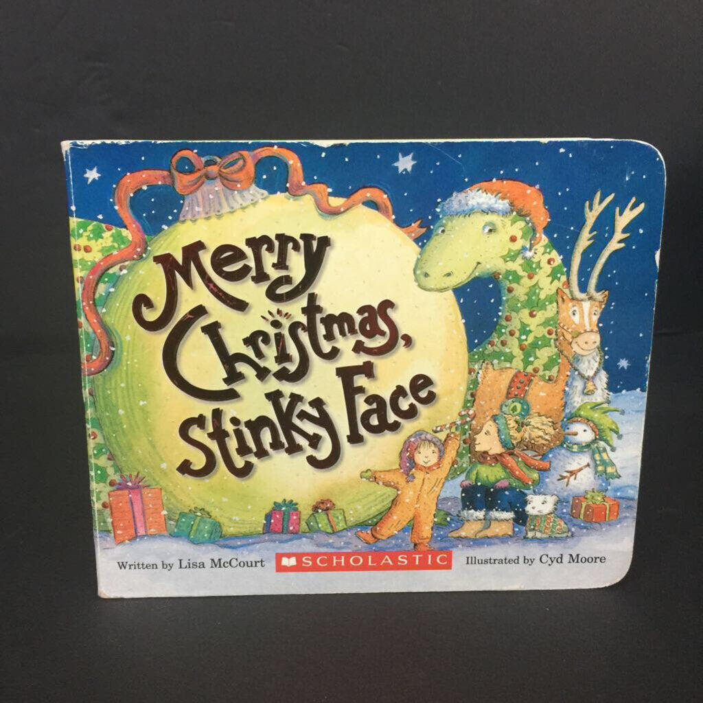 Merry Christmas, Stinky Face (Lisa McCourt) (Season: Winter, Holiday: Christmas) -board