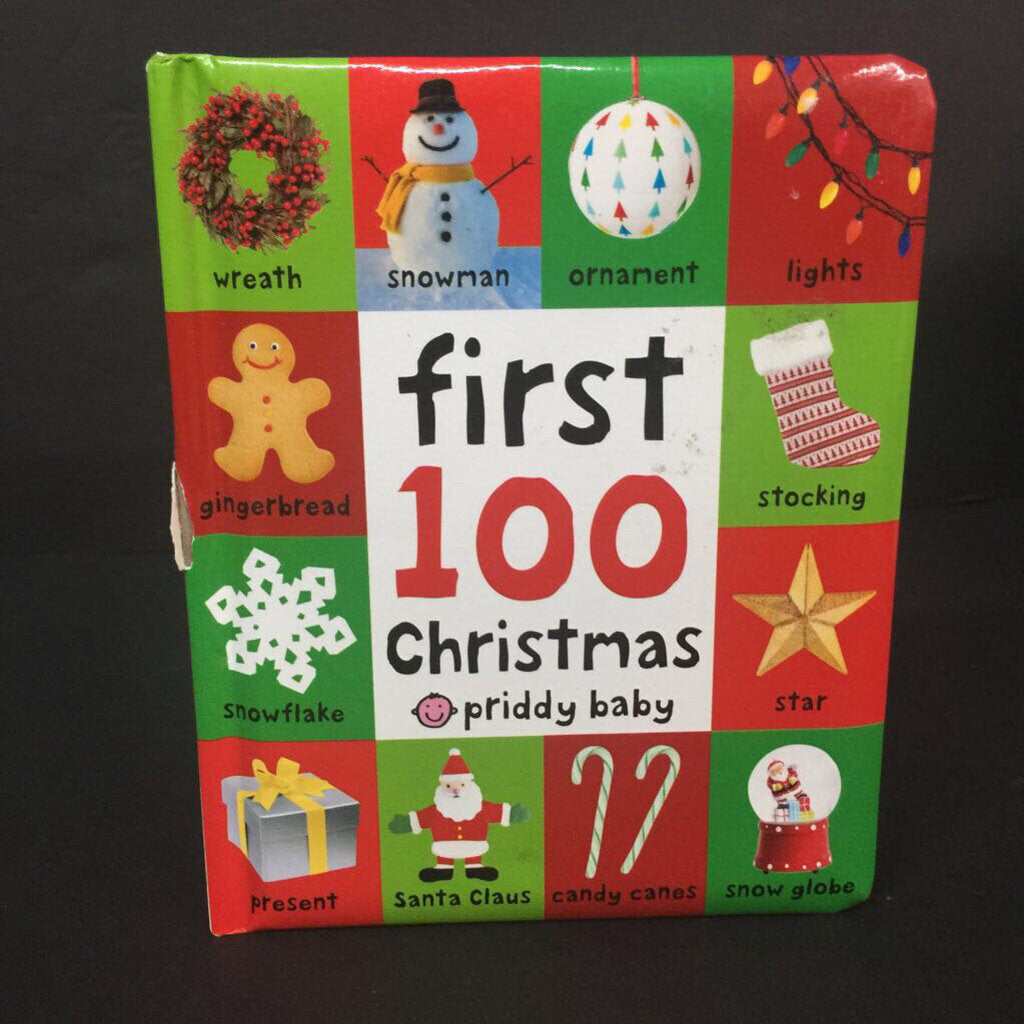 First 100 Christmas Words (Roger Priddy Baby) (Season: Winter, Holiday: Christmas) -board