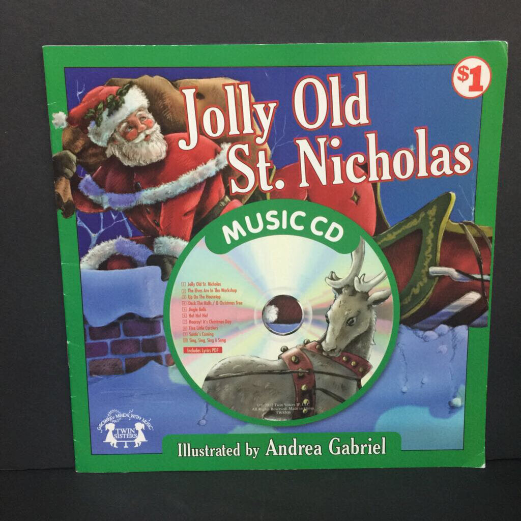 Jolly Old St. Nicholas w/ CD (Season: Winter, Holiday: Christmas) -paperback