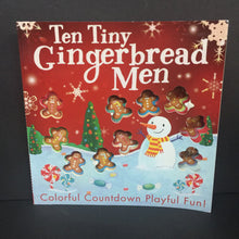 Load image into Gallery viewer, Ten Tiny Gingerbread Men (Season: Winter, Holiday: Christmas) -paperback

