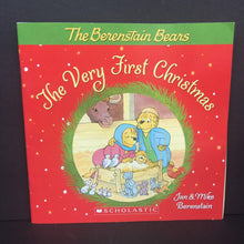 Load image into Gallery viewer, The Very First Christmas (The Berenstain Bears) (Jan &amp; Mike Berenstain) (Season: Winter, Holiday: Christmas) -character paperback
