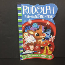 Load image into Gallery viewer, Very Merry MIsfits (Rudolph the Red-Nose Reindeer) (Season: Winter, Holiday: Christmas) (Katie Kobble) -character board
