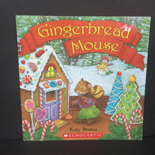Load image into Gallery viewer, Gingerbread Mouse (Katy Bratun) (Season: Winter, Holiday: Christmas) -paperback
