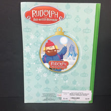 Load image into Gallery viewer, Rudolph the Red-Nosed Reindeer Coloring &amp; Activity Book w/ Crayons (Season: Winter, Holiday: Christmas) -character activity paperback
