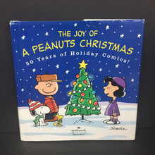 Load image into Gallery viewer, The Joy of A Peanuts Christmas: 50 Years of Holiday Comics (Hallmark) (Charles M. Schulz) (Season: Winter, Holiday) -character comic hardcover
