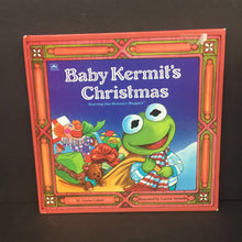 Load image into Gallery viewer, Baby Kermit&#39;s Christmas (Jim Henson&#39;s Muppets) (Louise Gikow) (Season: Winter, Holiday) -character hardcover
