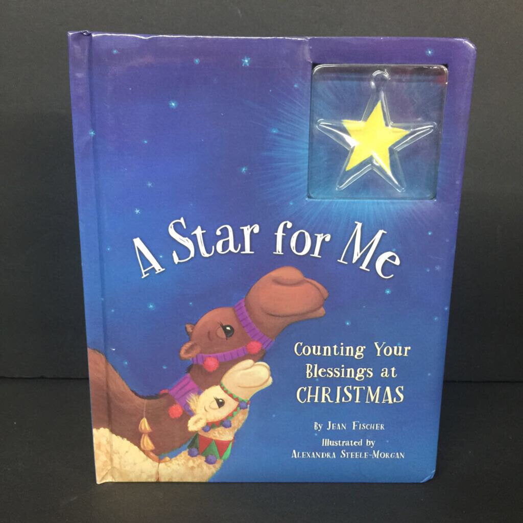 A Star for Me: Counting Your Blessings at Christmas (Jean Fischer) (Season: Winter, Holiday: Christmas) -board