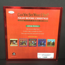 Load image into Gallery viewer, Can You See What I See? The Night Before Christmas (Water Wick) (Season: Winter, Holiday) -look &amp; find hardcover
