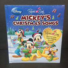 Load image into Gallery viewer, Mickey&#39;s Christmas Songs (Disney Record a Song) (Season: Winter, Holiday) -character sound board
