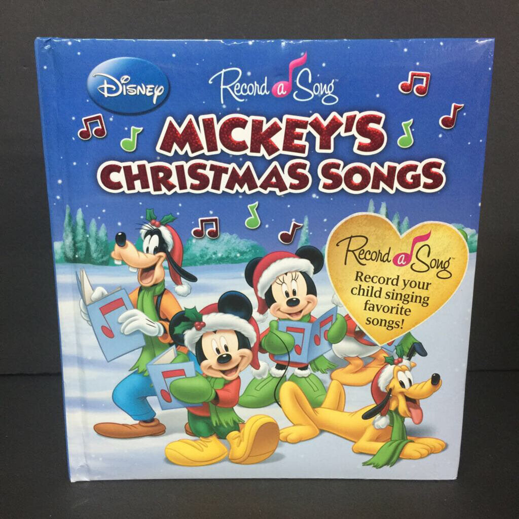 Mickey's Christmas Songs (Disney Record a Song) (Season: Winter, Holiday) -character sound board