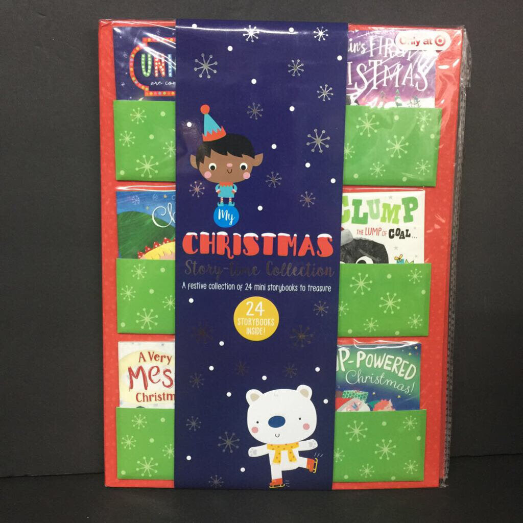 My Christmas Story-Time Collection - 24 Mini Storybooks (Season: Winter, Holiday: Christmas) -paperback