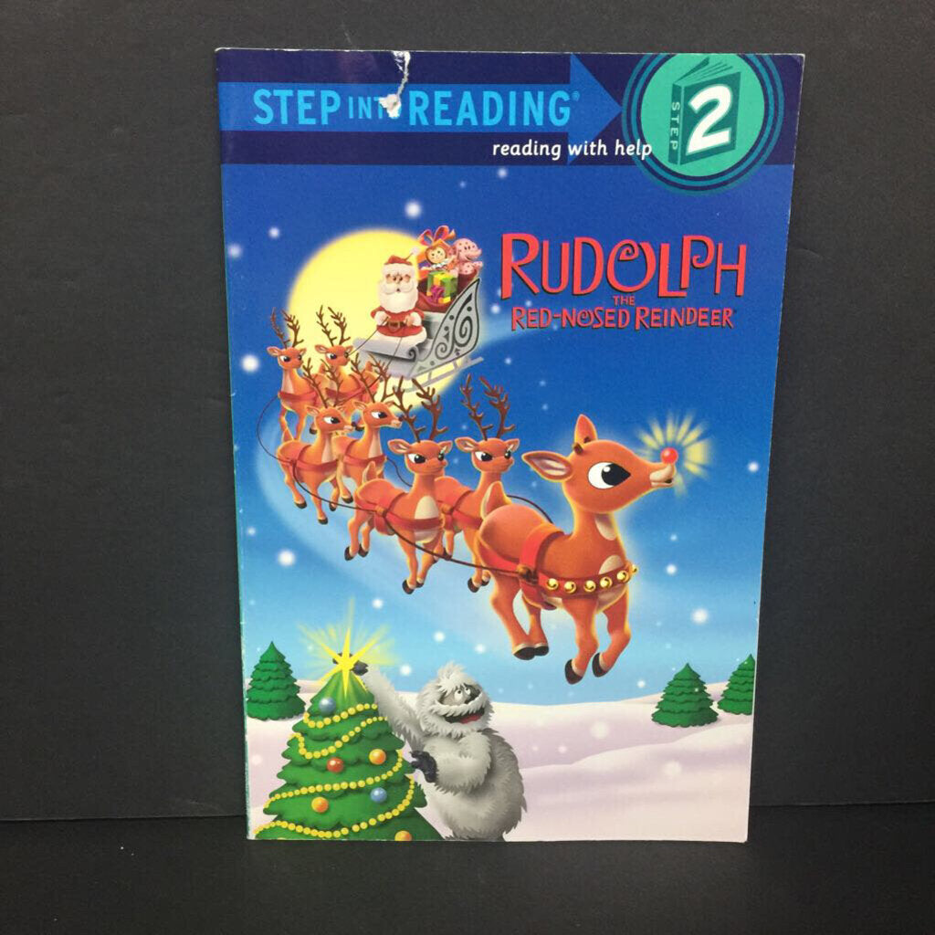 Rudolph the Red-Nosed Reindeer (Step Into Reading Level 2) (Kristen L. Depken) (Season: Winter, Holiday: Christmas) -character reader paperback