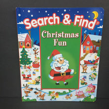 Load image into Gallery viewer, Christmas Fun (Search &amp; Find) (Season: Winter, Holiday) -look &amp; find board
