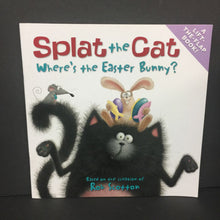 Load image into Gallery viewer, Where's the Easter Bunny? (Splat the Cat) (Season: Spring, Holiday: Easter) (Rob Scotton) -character paperback
