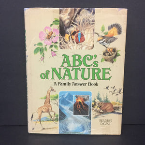 ABC's of Nature: A Family Answer Book (Reader's Digest) (Facts) -educational hardcover