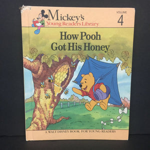 How Pooh Got His Honey (Mickey's Young Readers Library Vol. 4) -character reader hardcover