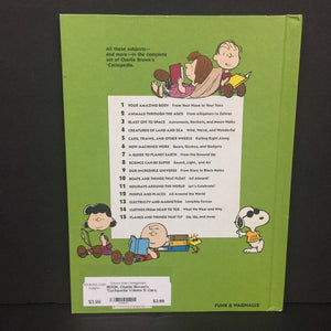 Charlie Brown's 'Cyclopedia Volume 5: Cars, Trains, and Other Wheels (Vehicles) -educational character hardcover