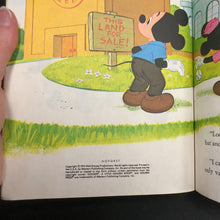 Load image into Gallery viewer, Walt Disney&#39;s Mickey Mouse and the Great Lot Plot (Mickey &amp; Friends) (Golden Book Vintage Collectible c. 1974) -character hardcover
