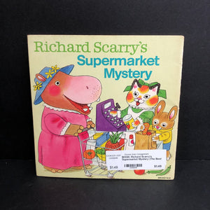 Richard Scarry's Supermarket Mystery (The Best Book Club Ever) -paperback
