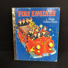 Load image into Gallery viewer, Fire Engines (Golden Book) (Tobor Gergely) -hardcover
