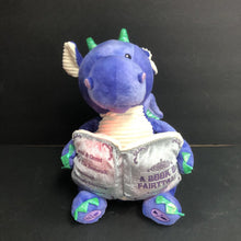 Load image into Gallery viewer, Dalton the Storytelling Dragon Plush Battery Operated
