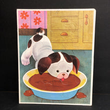 Load image into Gallery viewer, 13pc The Poky Little Puppy Frame Tray Puzzle
