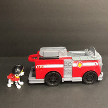 Load image into Gallery viewer, Marshall&#39;s Ride &amp; Rescue Transforming 2-in-1 Firetruck w/Figure
