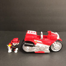 Load image into Gallery viewer, Moto Pups Marshall&#39;s Deluxe Pull Back Motorcycle w/Figure
