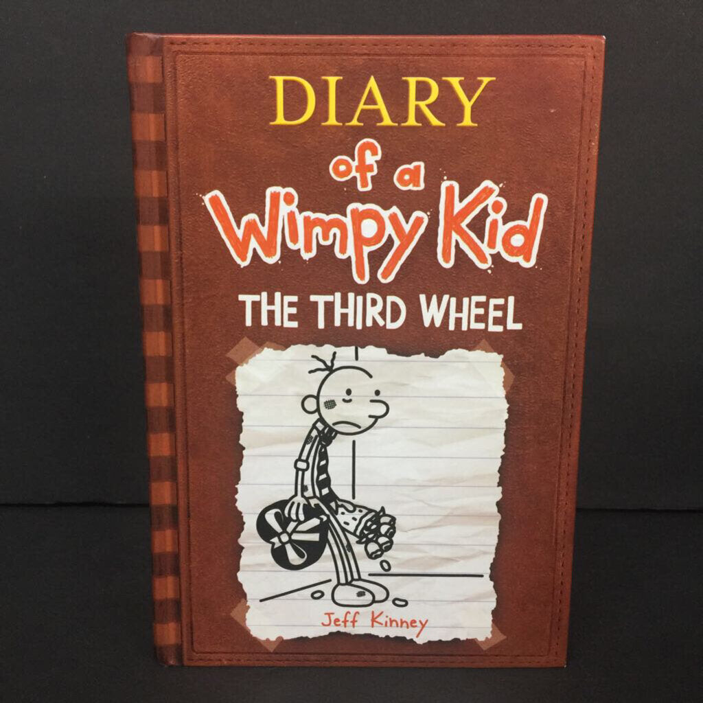 The Third Wheel (Diary of a Wimpy Kid) (Jeff Kinney) -series hardcover