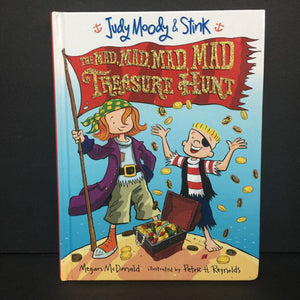 The Mad, Mad, Mad, Mad Treasure Hunt (Judy Moody & Stink) (Megan McDonald) -series hardcover