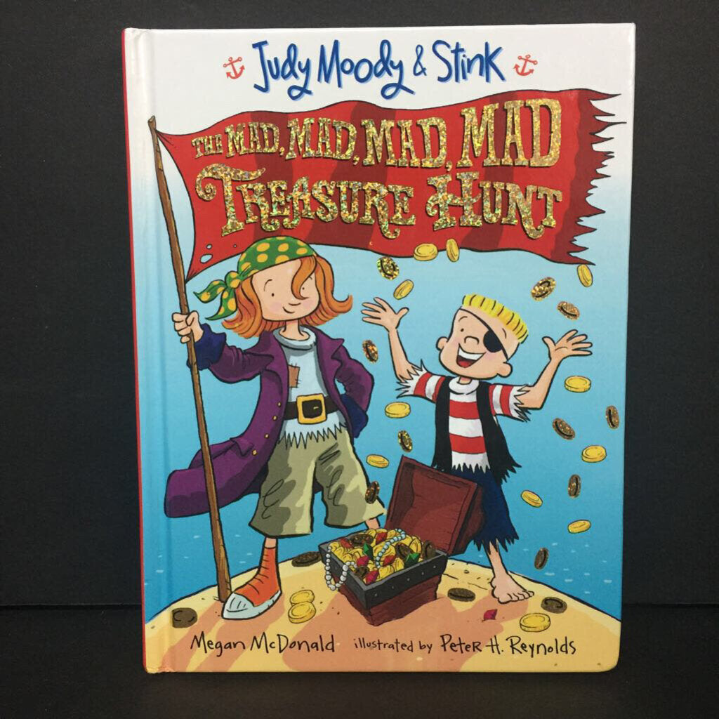 The Mad, Mad, Mad, Mad Treasure Hunt (Judy Moody & Stink) (Megan McDonald) -series hardcover