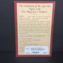 Load image into Gallery viewer, The Last Battle (The Chronicles of Narnia) (C.S. Lewis) -series paperback
