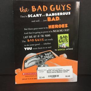 The Bad Guys (The Bad Guys) (Aaron Blabey) -series paperback