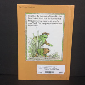 Frog and Toad Together (An I Can Read) (Arnold Lobel) -reader hardcover