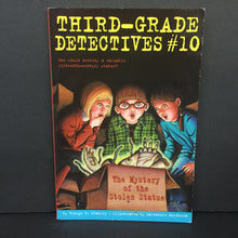 Load image into Gallery viewer, The Mystery of the Stolen Statue (Third-Grade Detectives) (George E. Stanley) -series paperback
