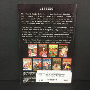 The Mystery of the Stolen Statue (Third-Grade Detectives) (George E. Stanley) -series paperback