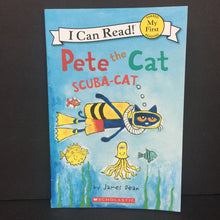Load image into Gallery viewer, Pete the Cat: Scuba Cat (My First I Can Read) (James Dean) -character reader paperback
