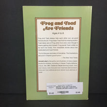 Load image into Gallery viewer, Frog and Toad Are Friends (Arnold Lobel) (I Can Read) -reader paperback

