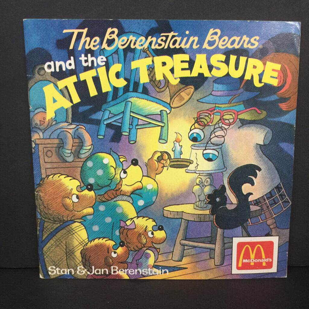 The Berenstain Bears and the Attic Treasure (Stan & Jan Berenstain) -character paperback