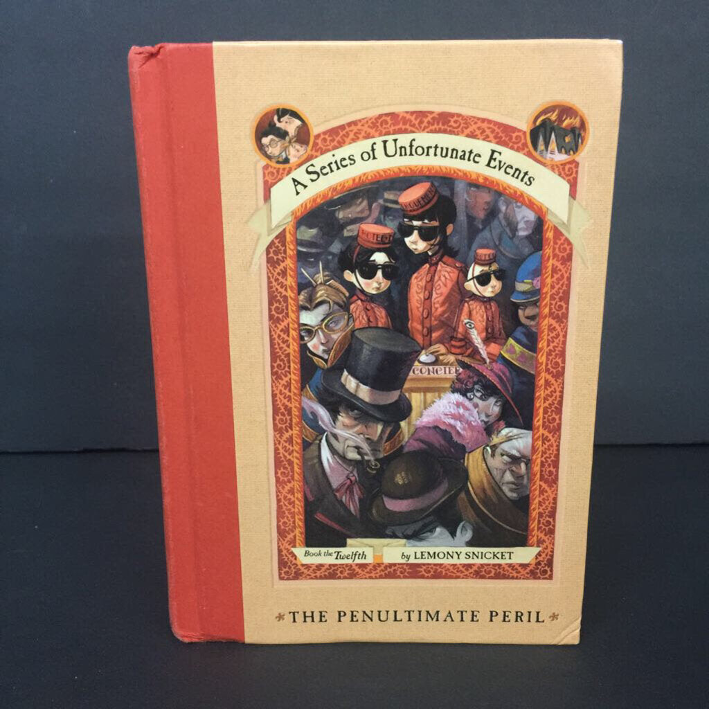 The Penultimate Peril (Series of Unfortunate Events) (Lemony Snicket) -series hardcover