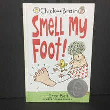 Load image into Gallery viewer, Chick and Brain: Smell My Foot! (Cece Bell) -reader paperback
