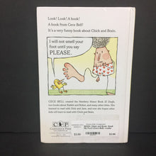 Load image into Gallery viewer, Chick and Brain: Smell My Foot! (Cece Bell) -reader paperback
